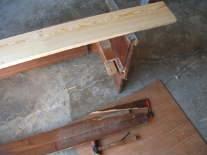 Bench Before Restoration Bench Before Restoration