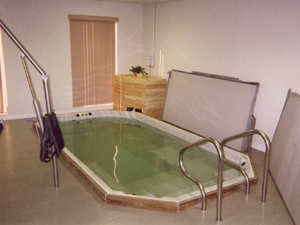 Indoor therapy pool
