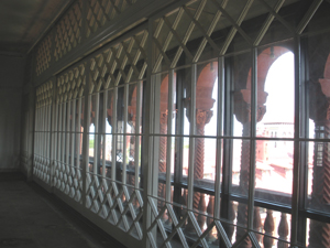Flagler College Solarium - 50x14 ft. Glass Wall Flagler College Solarium
