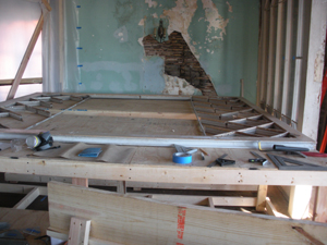 Flagler College Solarium During Restoration