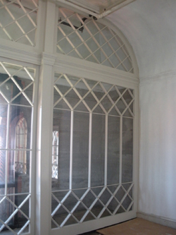 Solarium After Restoration of Glass Wall