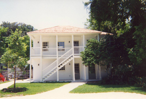 Center incorporates original structure Ximenez Fatio Visitor's Center After Rebuild